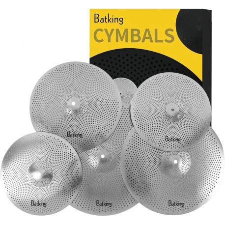 Cymbal 60%-70% 14/16/18/20”Quiet Cymbals Set of 5 pcs Practice