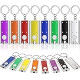16 Pieces Mini Keychain LED Lights