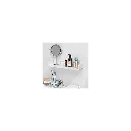 Floating Shelf Adhesive Wall Mounted Non-Drilling