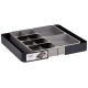 Kitchen Drawer Organizer Tray for Silverware Cutlery Utensils and Gadgets, Expandable, Gray