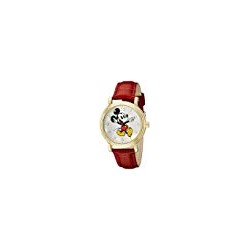 Disney Women's W001870 Mickey Mouse Gold-Tone Watch