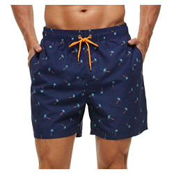 Men's Swim Trunks Quick Dry Shorts with Pockets