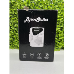 AM/FM Recorder Portable Cassette Player Black