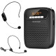 Portable Voice Amplifier Wireless & Wired Headset Microphone