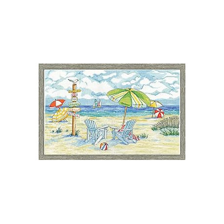 11'' x 18' Counted Cross Stitch Kit, 11" by 18", Multicolor