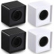 4 Pcs Microphone Flag Station Portable Square Cube Shaped Mic