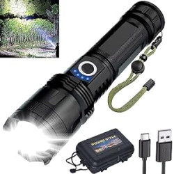Rechargeable Flashlights 300000 High Lumens