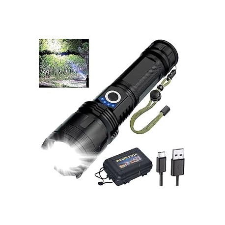Rechargeable Flashlights 300000 High Lumens