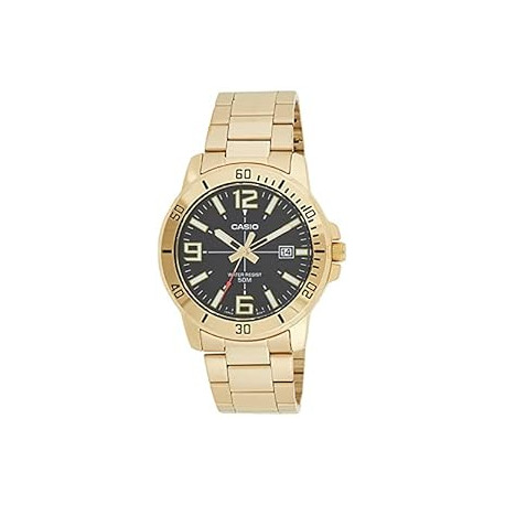 Casio MTP-VD01G-1BV Men's Enticer Gold Tone Stainless Steel