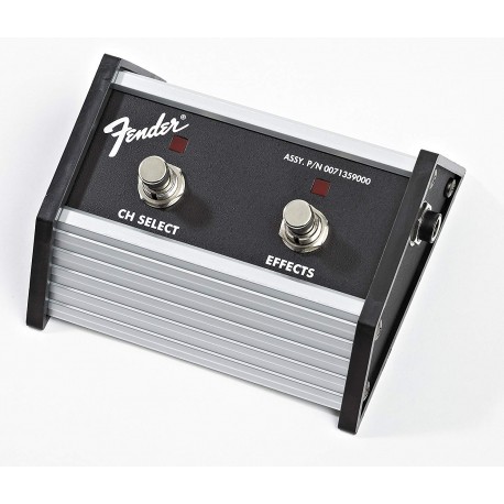 Fender 2-Button Footswitch: Channel Select/Effects On/Off