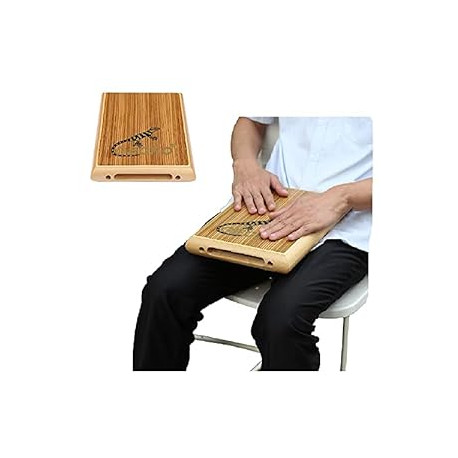 Travel Cajon,Cajon Box Drum Percussion Instrument Zebra Wood