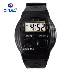Talking Wrist Watch Rooster Alarm 4 Free Battery Visually