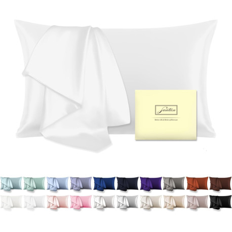 Silk Pillowcase for Hair and Skin Standard Size 20"X 26" Case