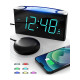 Extra Loud Alarm Clock with Bed Shaker