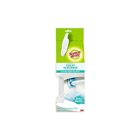 Scotch-Brite Disposable Toilet Scrubber Starter Kit