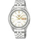 Men's SNKL17 Stainless Steel Analog with Silver Dial Watch