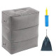 Pack 2 of Travel Foot Rest Pillow