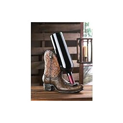 1 Bottle Tabletop Boot Wine Bottle Holder