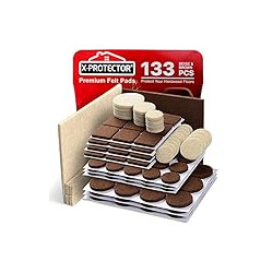 Felt Furniture Pads X-PROTECTOR 133 PCS