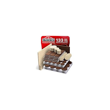 Felt Furniture Pads X-PROTECTOR 133 PCS