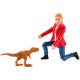 Jurassic World Basic Figure Maisie & Tyrannosaurus Rex