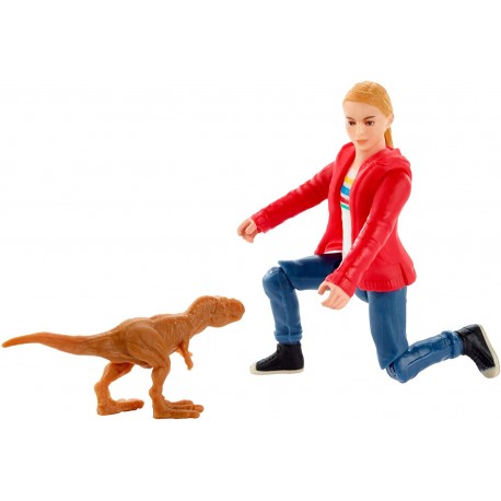 Jurassic World Basic Figure Maisie & Tyrannosaurus Rex