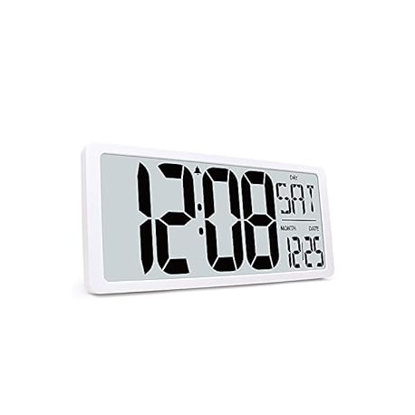 Extra Large Digital Wall Clock with Backlight