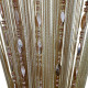 Beaded Door Curtain Tassel Divider Color Champagne