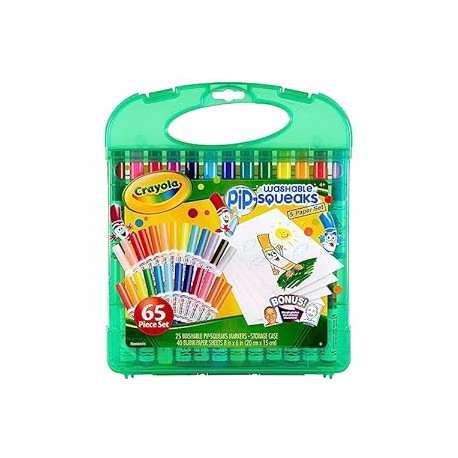 Crayola Pip Squeaks Marker Set (65ct)
