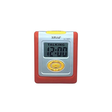 Spanish Talking LCD Digital Alarm Clock