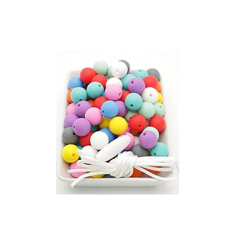Silicon Beads (12mm, 200PC, Original)