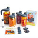 Fermentation Kit - 4 Wide Mouth Fermentation Lids and Mason Jar Pour Spout Caps