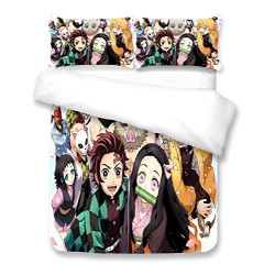 Demon Anime Slayer Bedding Set