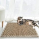 Natural Sisal Cat Scratching Mat (15.7"x23.6", Khaki)