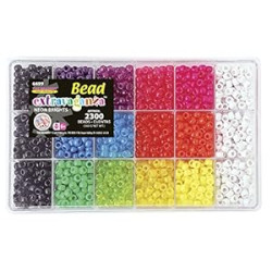 Neon Brights Bead BOC,Multi Small