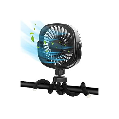 Stroller Fan, Portable Handheld Fan Battery Powered