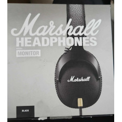Marshall Monitor Over the Ear Corded Headphones - Black open box