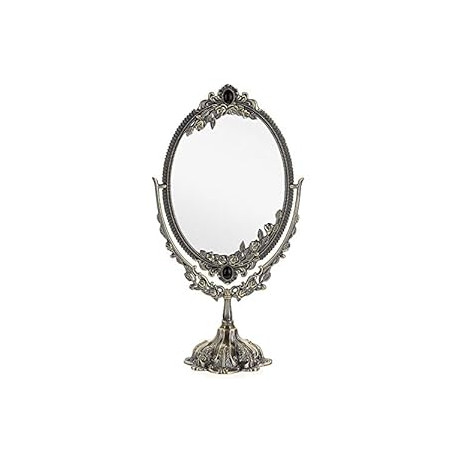Metal Tabletop Antique Decorative Makeup Mirror