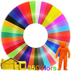 35 Colors PLA 3D Pen Filament Refills