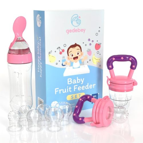 Baby Fruit Feeder Pacifier - 3 Pack