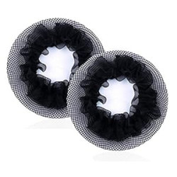 Pack 2 of 8Pcs Reusable Bun Hair Nets Elastic