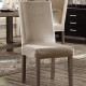 Chair Slipcover, 4 Piece Set, Sable