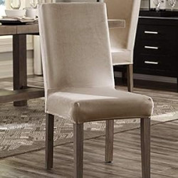Chair Slipcover, 4 Piece Set, Sable