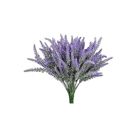 lavender Artificial Flowers 6 Bundles