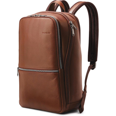 Samsonite Classic Leather Slim Backpack
