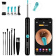 Ear Wax Removal Tool Camera - R1 Upgraded Anti-Fall Off Eartips Ear Cleaner with Camera
