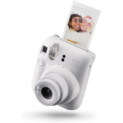 Fujifilm Instax Mini 12 Instant Film Camera, Clay White