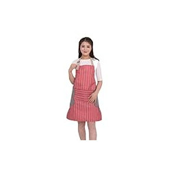 Women Kitchen Apron with Hand Wipe Pockets
