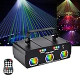 DJ Lights, AOELLIT LED RGB DJ Lights Sound Activated Disco Party Lights
