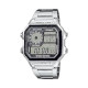 Casio Men's AE1200WH-1A Black Analog Digital Multi-Function Watch